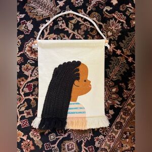 Christian Robinson Pillowfort Cotton Blend Fabric Wall Art, You Matter